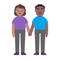 Woman And Man Holding Hands Emoji Windows