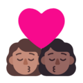 Kiss Woman Woman Emoji Windows