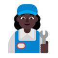 Woman Mechanic Emoji Windows