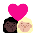 Kiss Woman Woman Emoji Windows