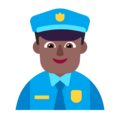 Man Police Officer Emoji Windows