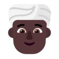 Person Wearing Turban Emoji Windows