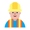 Man Construction Worker Emoji Windows