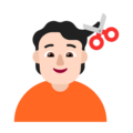 Person Getting Haircut Emoji Windows