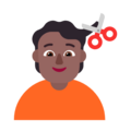 Person Getting Haircut Emoji Windows