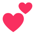 Two Hearts Emoji Windows