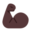Flexed Biceps Emoji Windows
