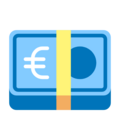 Euro Banknote Emoji Windows