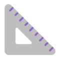 Triangular Ruler Emoji Windows