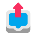 Outbox Tray Emoji Windows