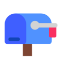 Closed Mailbox With Lowered Flag Emoji Windows