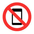 No Mobile Phones Emoji Windows