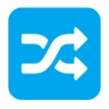 Shuffle Tracks Button Emoji Windows