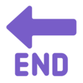 End Arrow Emoji Windows