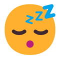 Sleeping Face Emoji Windows