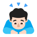 Man Bowing Emoji Windows