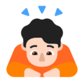 Person Bowing Emoji Windows