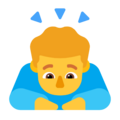 Man Bowing Emoji Windows