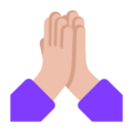 Folded Hands Emoji Windows