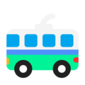 Trolleybus Emoji Windows