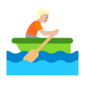 Person Rowing Boat Emoji Windows