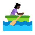 Woman Rowing Boat Emoji Windows