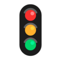 Vertical Traffic Light Emoji Windows