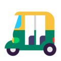 Auto Rickshaw Emoji Windows