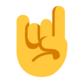 Sign Of The Horns Emoji Windows