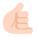 Call Me Hand Emoji Windows