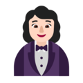 Woman In Tuxedo Emoji Windows