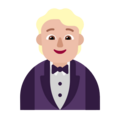 Person In Tuxedo Emoji Windows