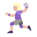 Woman Playing Handball Emoji Windows