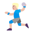 Man Playing Handball Emoji Windows