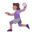 Woman Playing Handball Emoji Windows