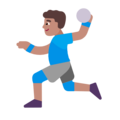 Man Playing Handball Emoji Windows