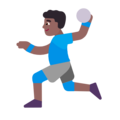 Man Playing Handball Emoji Windows
