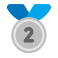 2nd Place Medal Emoji Windows