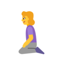 Woman Kneeling Emoji Windows