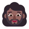 Woman Beard Emoji Windows
