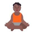 Person In Lotus Position Emoji Windows