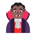 Man Vampire Emoji Windows