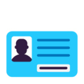 Identification Card Emoji Windows