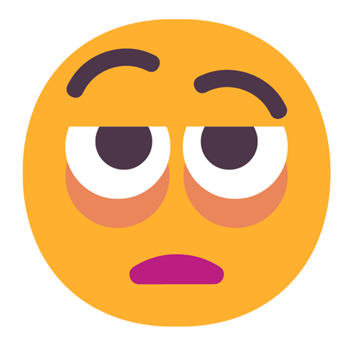 Face With Bags Under Eyes Emoji Windows