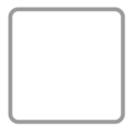 White Large Square Emoji Windows