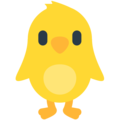 Front Facing Baby Chick Emoji Mozilla