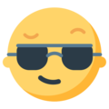 Smiling Face With Sunglasses Emoji Mozilla