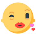 Face Blowing A Kiss Emoji Mozilla