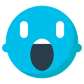 Face Screaming In Fear Emoji Mozilla