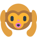 Hear No Evil Monkey Emoji Mozilla